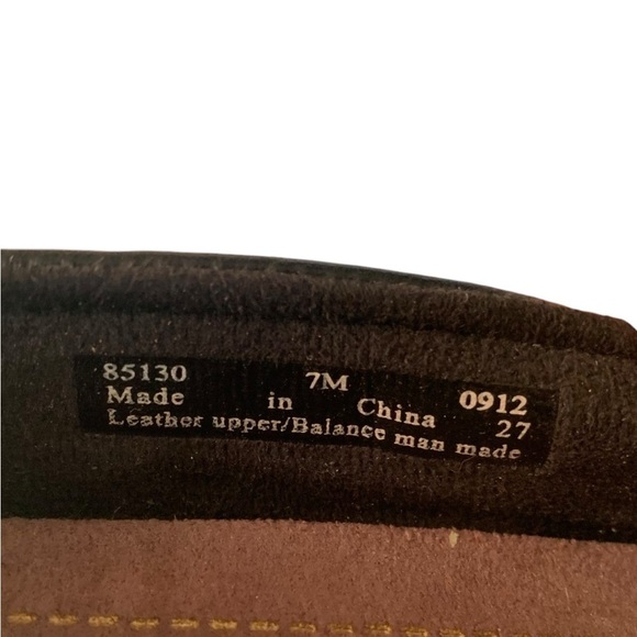 Black Leather Slip On Shoes - Picture 6 of 14